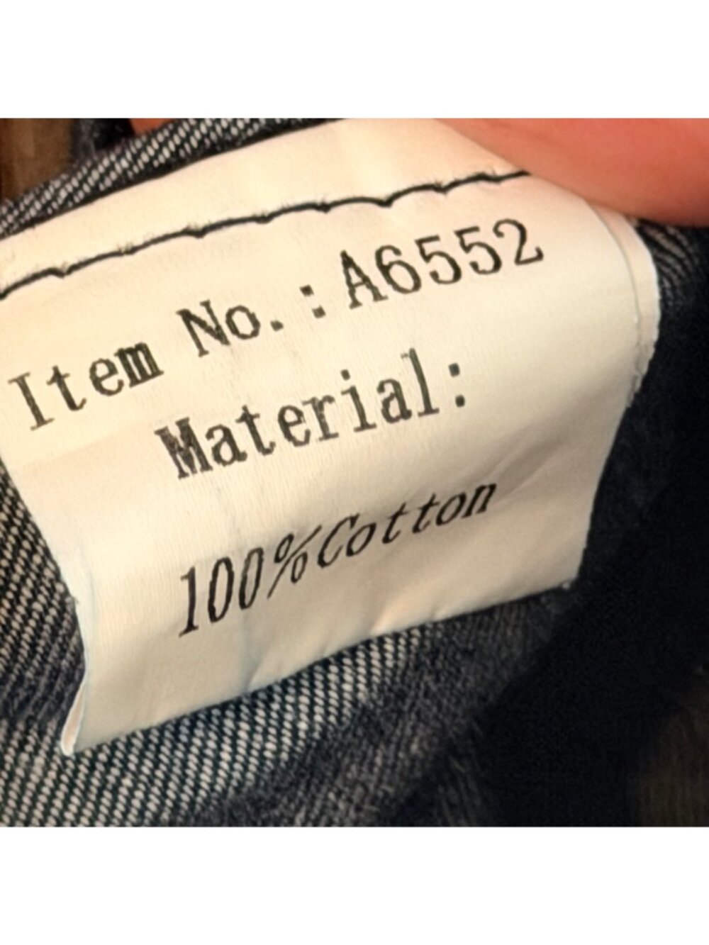 Keer Qibown Embroidered Denim Tunic Jacket Floral Pockets & Button Front Size S - Picture 4 of 12